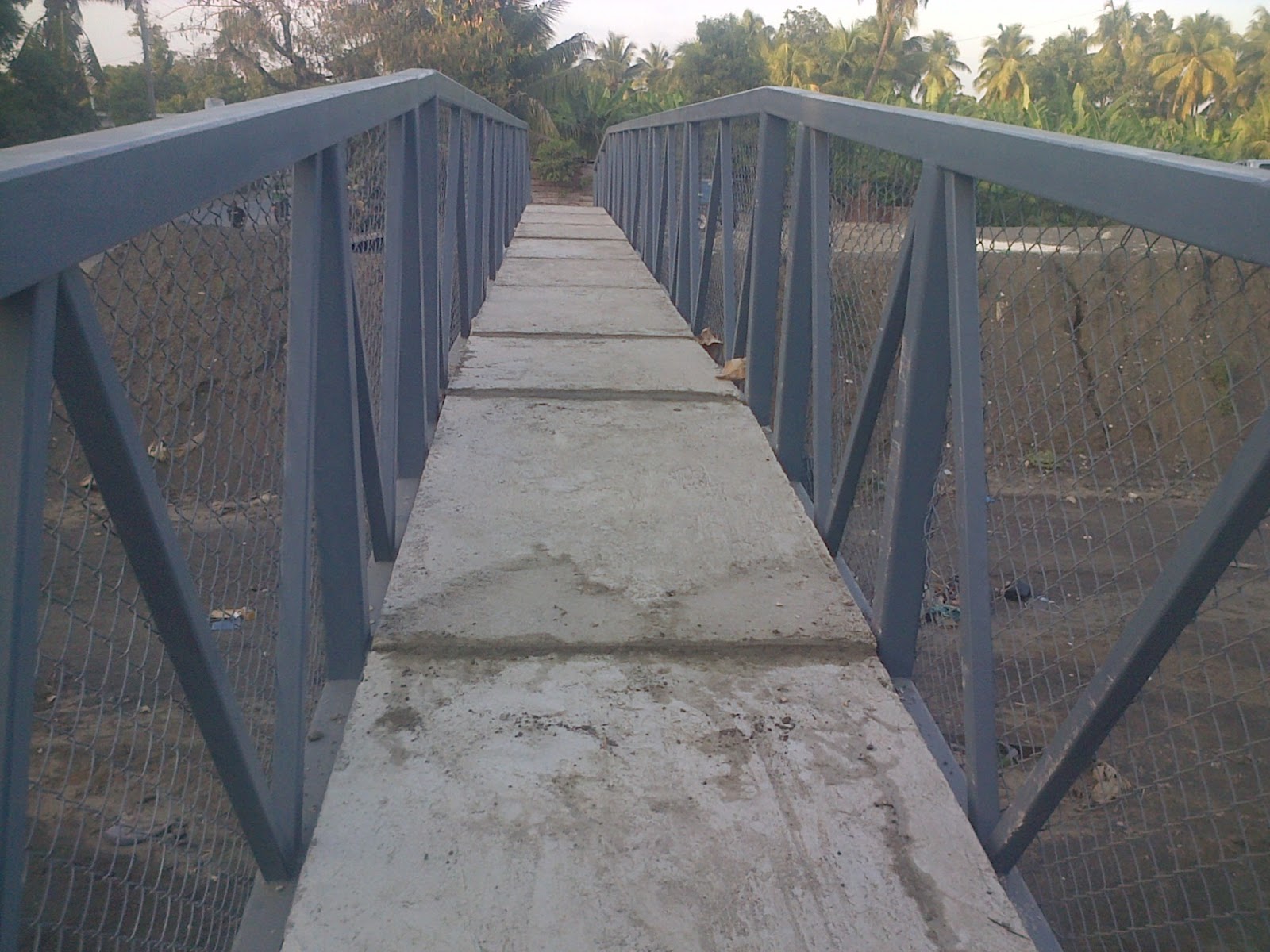 Passerelle piétonne – Léogane (2012)