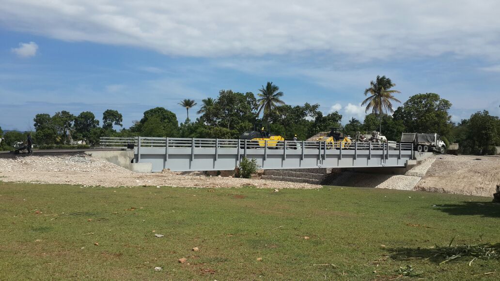 Construction du pont à Dolin (2014)