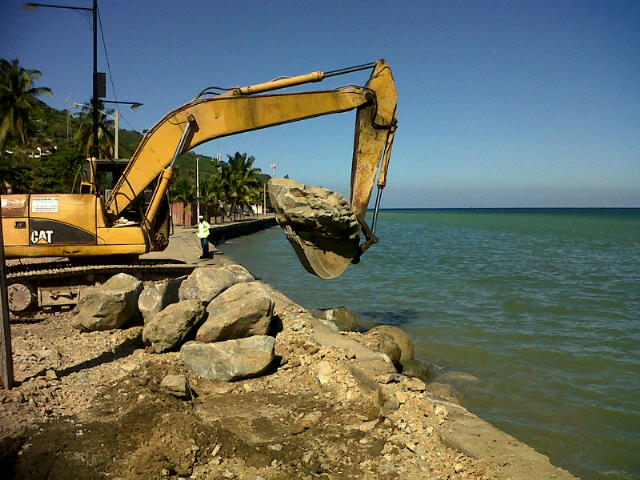 Réhabilitation du bord de mer – Cap Haïtien (2013)